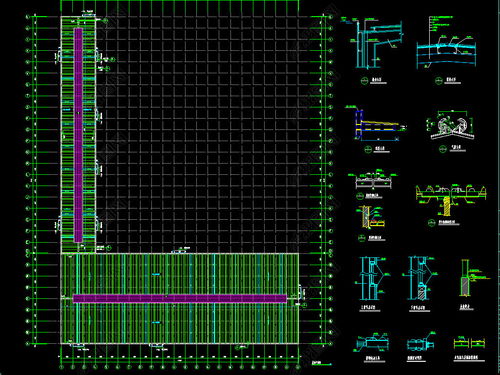 鋼結構工廠CAD施工圖設計平面圖 獲取、應用與設計要點